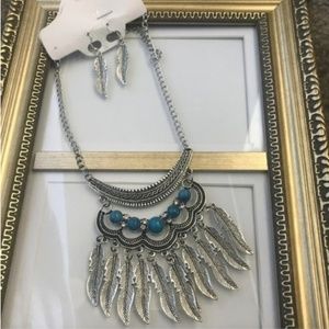 ** New! Women's Gypsy Ethnic Maxi Necklace Set